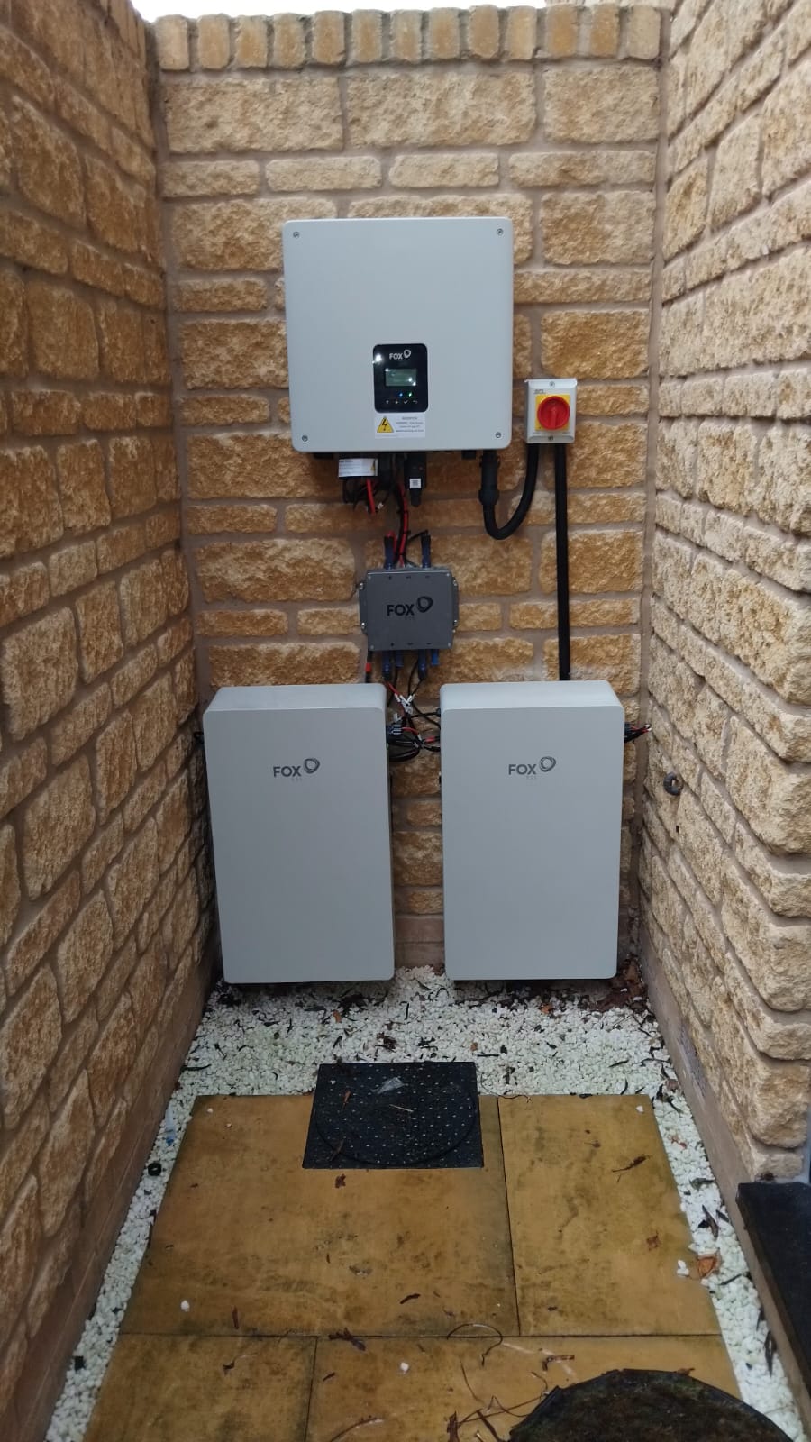 Fox ESS battery storage installation by Cozy Home Solutions 5 of 8