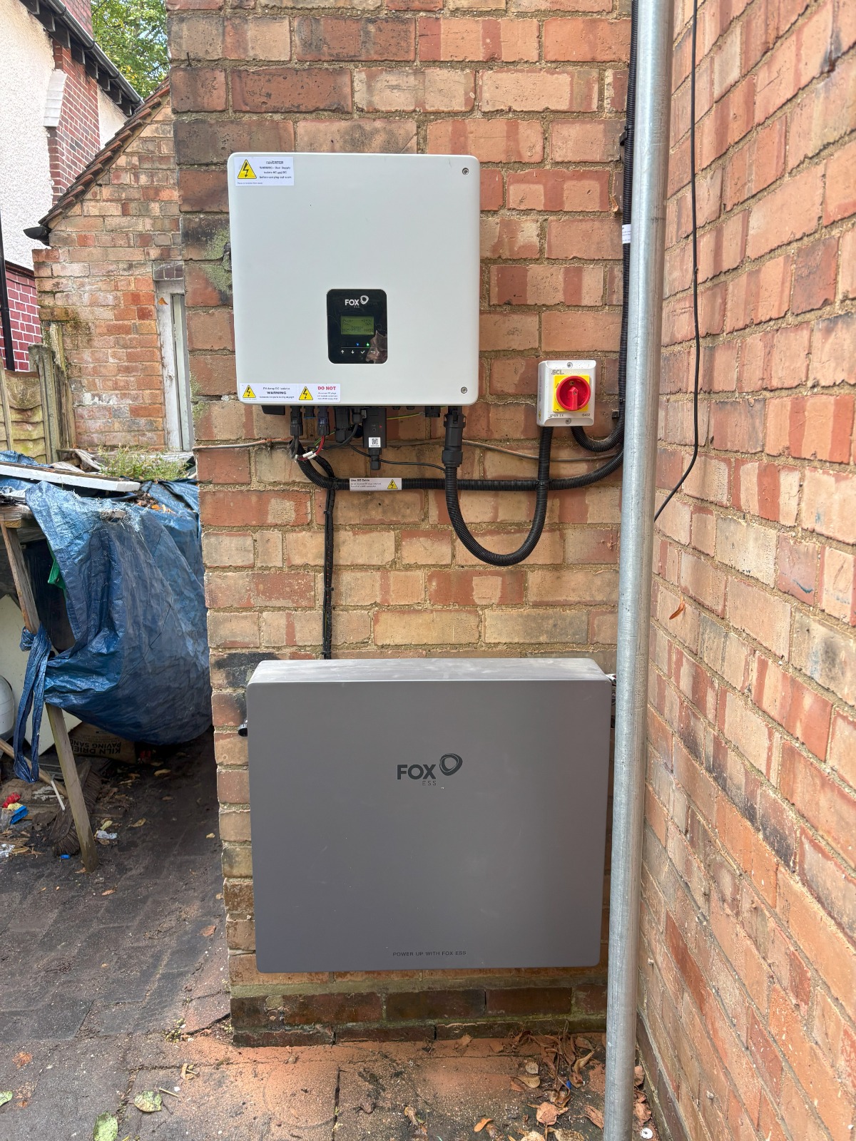 Fox ESS battery storage installation by Cozy Home Solutions 7 of 8