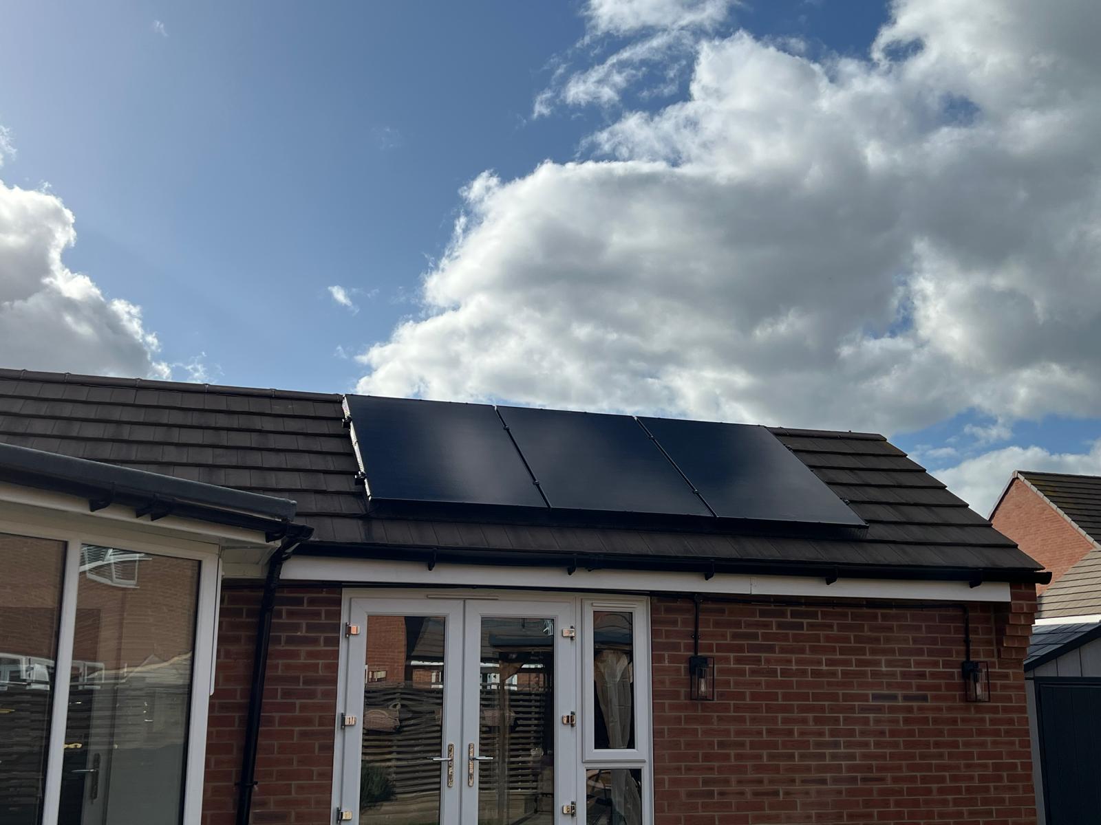 Solar panel installation by Cozy Home Solutions 3 of 11