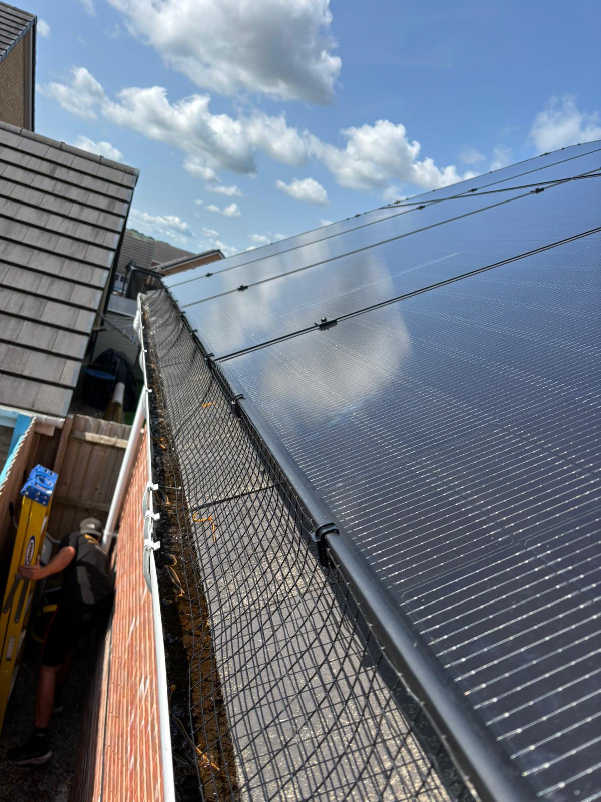 Solar panel installation by Cozy Home Solutions 4 of 11