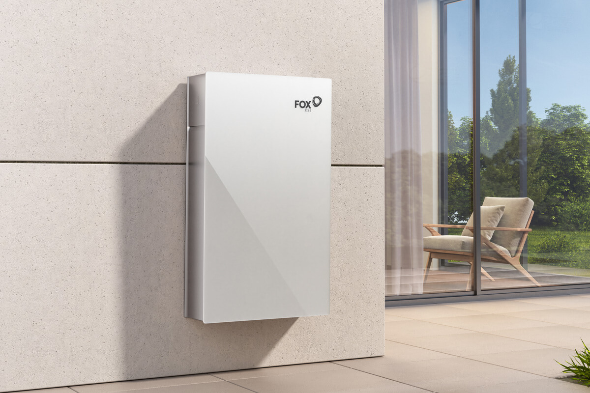 Fox ESS battery storage unit installed in UK home