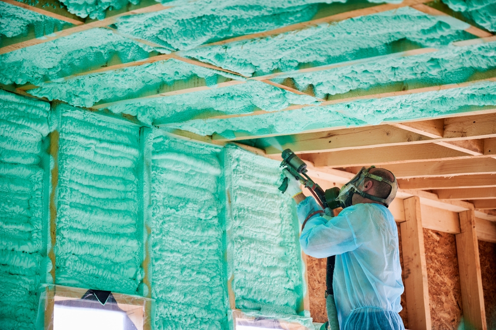 spray foam installation
